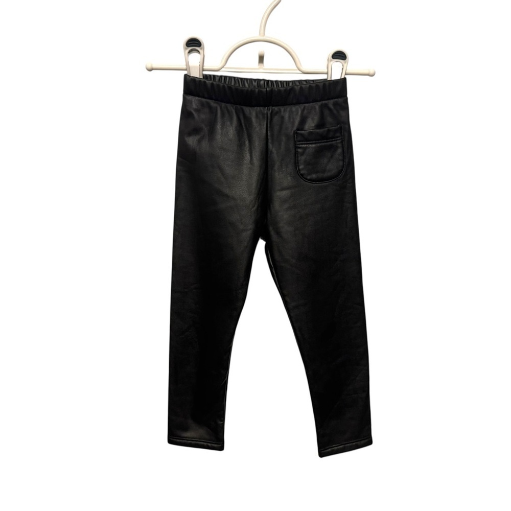⭐️ 5/$30 Zara Kids Pleather Pants size 3 Years